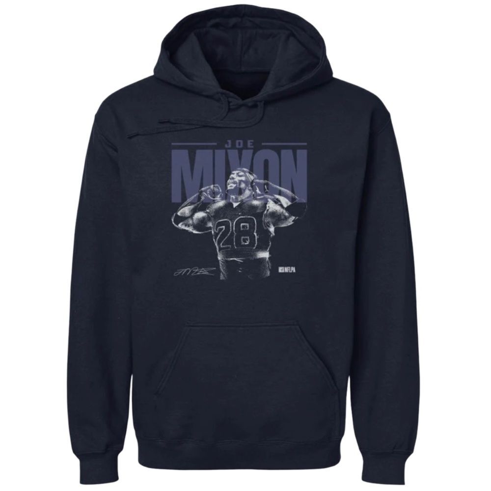 NWT Joes Mixon Houston Texans NFL Blue Hoodie Size XL